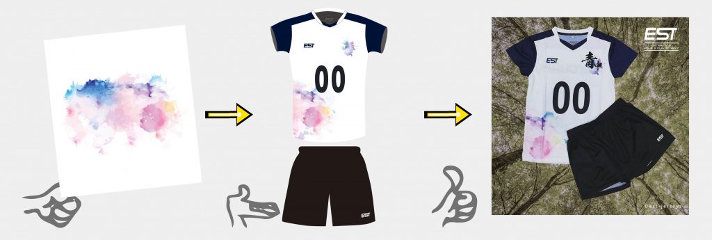 排球衫,排球衫套裝 VO03